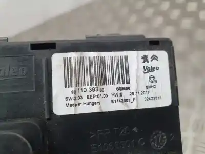 Second-hand car spare part electronic module for citroen c3 feel oem iam references 9811039380  e1142803f