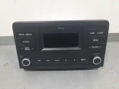 Peça sobressalente para automóvel em segunda mão sistema de áudio / rádio cd por kia rio (yb) hibrid referências oem iam 96150h5890wk