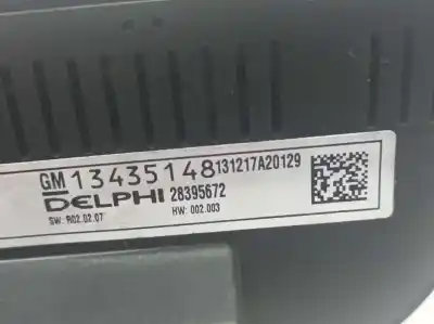 Peça sobressalente para automóvel em segunda mão comando de sofagem (chauffage / ar condicionado) por opel astra j lim. excellence referências oem iam 13435148  28395672