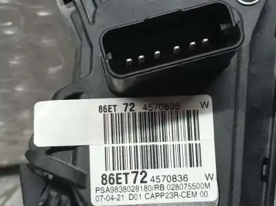 Автозапчасти б/у педальный потенциометр за citroen jumpy furgon control m ссылки oem iam 9838028180  