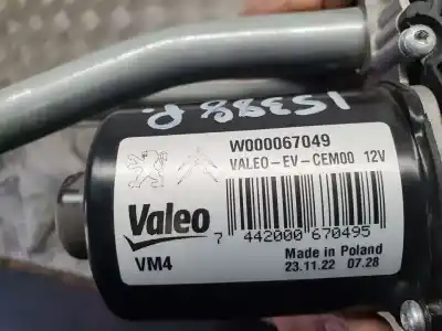 Second-hand car spare part front windshield wiper motor for toyota proace furgon oem iam references 9808465280  w000069722