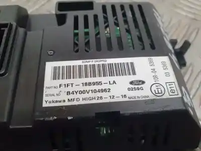 Second-hand car spare part multifunction display for ford focus lim. business oem iam references f1ft18b955la  b4y00v104962