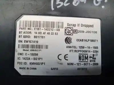 Second-hand car spare part electronic module for ford focus lim. business oem iam references e1bt14d212sb  ew1c1419