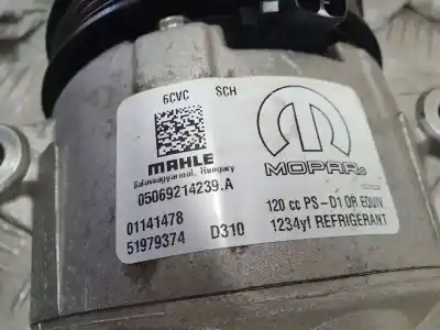 Автозапчастина б/у компресор кондиционера для jeep compass ii limited 4x2 посилання на oem iam 51979374  01141478 Автозапчастина б/у компресор кондиционера для jeep compass ii limited 4x2 посилання на oem iam 51979374  01141478