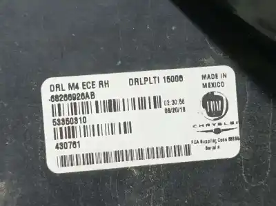 Pezzo di ricambio per auto di seconda mano pilota anteriore destro per jeep compass ii limited 4x2 riferimenti oem iam 68266926ab  53350310 Pezzo di ricambio per auto di seconda mano pilota anteriore destro per jeep compass ii limited 4x2 riferimenti oem iam 68266926ab  53350310