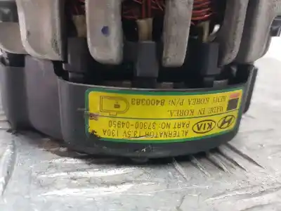 Pezzo di ricambio per auto di seconda mano alternatore per kia cee´d drive riferimenti oem iam 3730004950  8400383