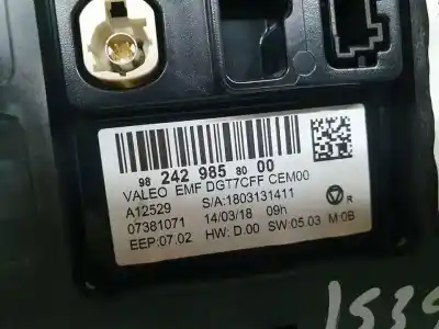 Second-hand car spare part gps navigation system for citroen c3 feel oem iam references 9824298580  1803131411