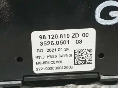 Автозапчастина б/у многофункційне управління для citroen jumpy furgon control m посилання на oem iam 98120819zd  35260501