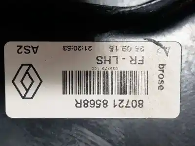 Second-hand car spare part driver left window regulator for renault kadjar business oem iam references 807218568r  