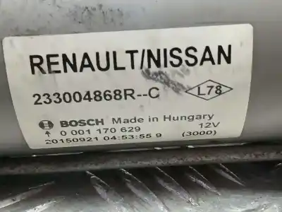 Second-hand car spare part starter motor for renault kadjar business oem iam references 233004868r  0001170629