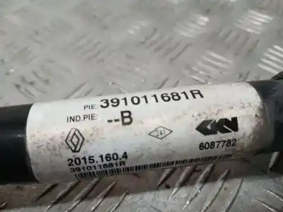 Peça sobressalente para automóvel em segunda mão transmissão dianteira esquerda por renault kadjar business referências oem iam 391011681r  