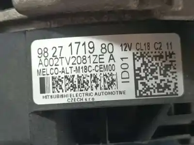 Автозапчасти б/у генератор за peugeot 308 sw ссылки oem iam 9827171980  a002tv2081ze