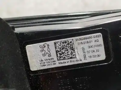 Second-hand car spare part left tailgate light for peugeot 308 sw oem iam references 9835299480  