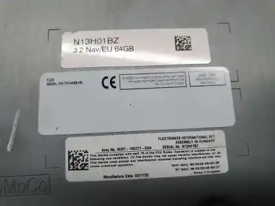 Second-hand car spare part electronic module for ford puma hybrid titanium oem iam references nu5t14g371gaa  