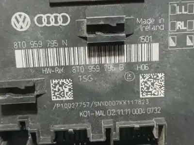 Автозапчастина б/у електронний модуль для audi a4 berlina (b8) básico посилання на oem iam 8t0959795n  p10027757