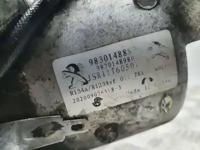 Second-hand car spare part air conditioning compressor for citroen jumpy furgon control m oem iam references 9830148880  