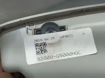 Pezzo di ricambio per auto di seconda mano luce interna per kia niro concept riferimenti oem iam 92800g5000hgc  