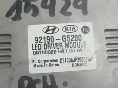 Second-hand car spare part light control unit for kia niro concept oem iam references 92190g5200  00190320