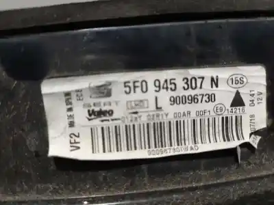 Peça sobressalente para automóvel em segunda mão farolim traseiro esquerdo por seat leon (5f1) fr referências oem iam 5f0945307n  90096730