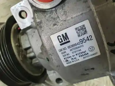 Peça sobressalente para automóvel em segunda mão compressor de ar condicionado a/a a/c por opel mokka edition ecoflex referências oem iam 953695429542  0191744