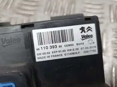 Second-hand car spare part electronic module for opel crossland x excellence oem iam references 9811039380  e1142803f