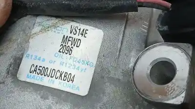 Second-hand car spare part air conditioning compressor for kia cee´d concept oem iam references 97701a6400 ca500jdckb04 hanon vs14e