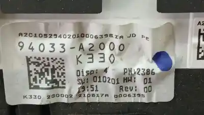 Peça sobressalente para automóvel em segunda mão quadrante por kia cee´d concept referências oem iam 94033a2000 a2c105294020 