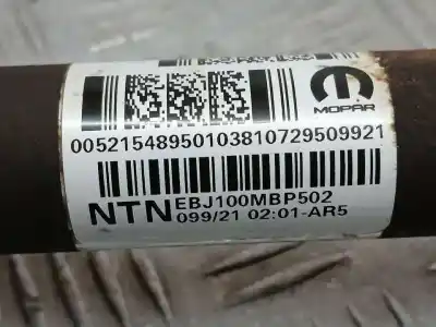 Second-hand car spare part front right transmission for jeep compass ii busines 4x2 oem iam references 521548950  