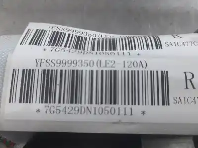 Автозапчасти б/у передняя правая подушка безопасности за mg zs 1.5 vti ссылки oem iam yfss9999350  