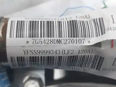 Peça sobressalente para automóvel em segunda mão airbag de cortina dianteiro esquerdo por mg zs 1.5 vti referências oem iam yfss9999343  