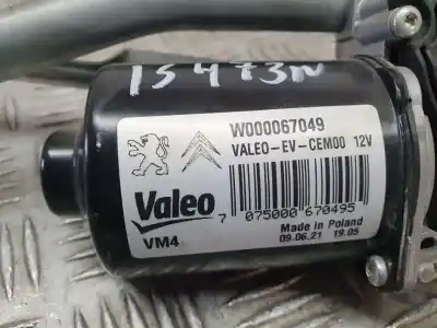 Second-hand car spare part front windshield wiper motor for peugeot expert furgón pro standar oem iam references 9808465280  w000069722