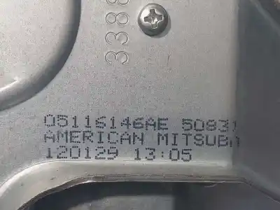 Peça sobressalente para automóvel em segunda mão motor do limpador traseiro por jeep compass limited 4x2 referências oem iam 05116146ae  