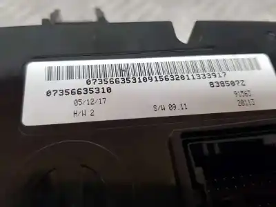 Peça sobressalente para automóvel em segunda mão comando de sofagem (chauffage / ar condicionado) por fiat tipo ii (356) sedan easy referências oem iam 7356635310  