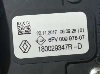 Peça sobressalente para automóvel em segunda mão potenciômetro por renault captur zen referências oem iam 180029347r  6pv00997807