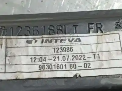 İkinci el araba yedek parçası ön sol pencere regülatörü için peugeot 508 gt line oem iam referansları 9830160180  