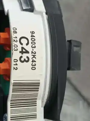 Peça sobressalente para automóvel em segunda mão quadrante por kia soul diva referências oem iam 640032k430 c43 