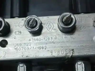 Peça sobressalente para automóvel em segunda mão abs por renault captur life referências oem iam 476601283r  269722
