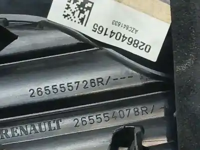 Second-hand car spare part left tailgate light for renault captur life oem iam references 265555726r  