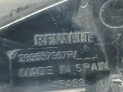 Second-hand car spare part left tailgate light for renault captur life oem iam references 265557367r  