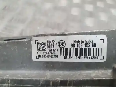 Second-hand car spare part start/stop control unit for citroen c4 lim. feel oem iam references 9810915280  28447926