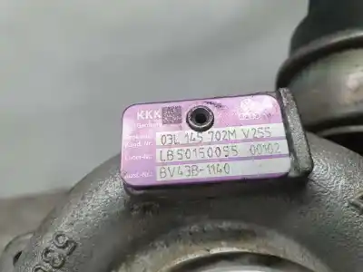 Peça sobressalente para automóvel em segunda mão turbocompresor por seat exeo berlina (3r2) reference referências oem iam 03l145702m bs43b1140 lb50150055