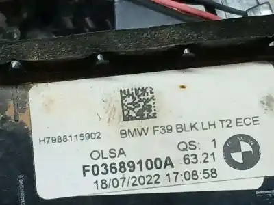 Автозапчасти б/у левый задний фонарь за bmw x2 (f39) sdrive18d ссылки oem iam f03689100a  h7988115902