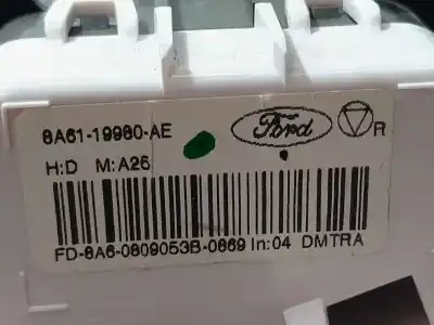 Peça sobressalente para automóvel em segunda mão comando de sofagem (chauffage / ar condicionado)  por ford fiesta (cb1) ambiente referências oem iam 8a6119980ae  