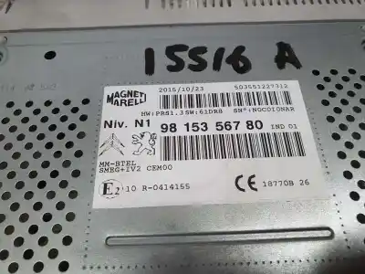 Автозапчастина б/у електронний модуль для citroen ds4 design посилання на oem iam 9815356780  503551227312