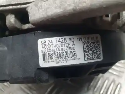 Автозапчастина б/у генератор для citroen jumpy furgon control m посилання на oem iam 9824742880  a002tv0781ze