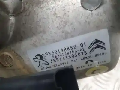 Pezzo di ricambio per auto di seconda mano compressore aria condizionata per citroen jumpy furgon control m riferimenti oem iam 9830148880  jsr11t605078