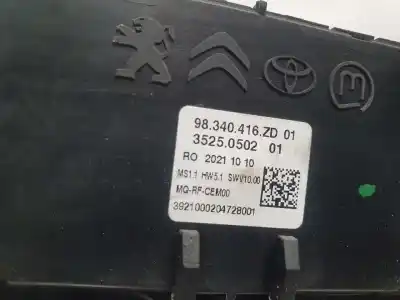 Автозапчастина б/у контроль опалення / кондиціонації для citroen jumpy furgon control m посилання на oem iam 98340416zd  35250502