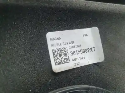 Автозапчастина б/у правий задний огляд для citroen jumpy furgon control m посилання на oem iam 98155882xt rozado y electrico 5 y 2 cables z9551200