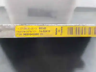 Автозапчасти б/у конденсатор / радиатор кондиционера воздуха за peugeot 307 break/sw (s2) sw ссылки oem iam 965054598001  