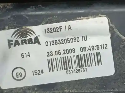 Second-hand car spare part right tailgate light for citroen nemo basis oem iam references 13202f  01353205080